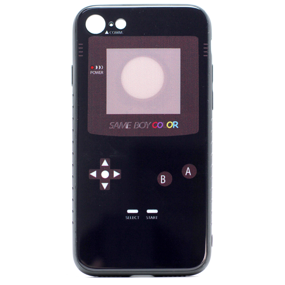 iPHONE 8 / 7 Design Tempered Glass Hybrid Case (GameBoy)